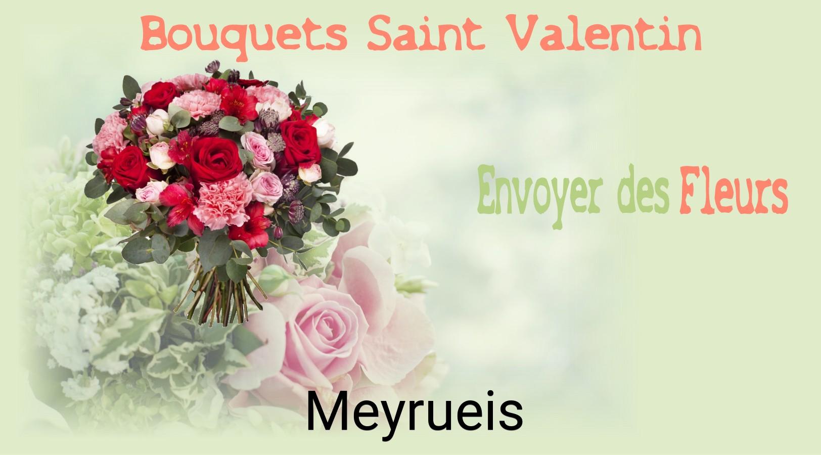 Roses de Saint-Valentin livrées à Meyrueis